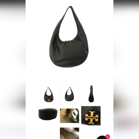Tory Burch Kira Deconstructed Hobo Bag - Picture 8 of 9